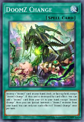DoomZ Change Yu-Gi-Oh card