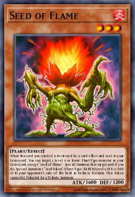 Seed of Flame Yu-Gi-Oh card