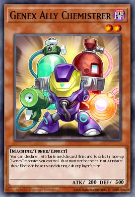 Genex Ally Chemistrer Yu-Gi-Oh card