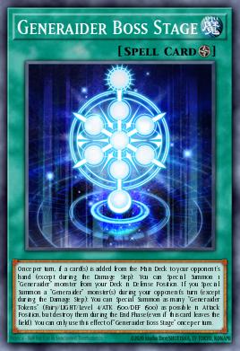 Generaider Boss Stage Yu-Gi-Oh card