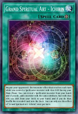 Grand Spiritual Art - Ichirin Yu-Gi-Oh card