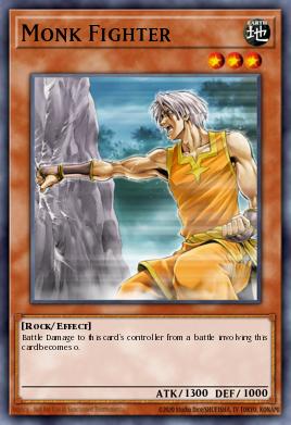 Monk Fighter Yu-Gi-Oh card