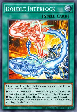 Double Interlock Yu-Gi-Oh card