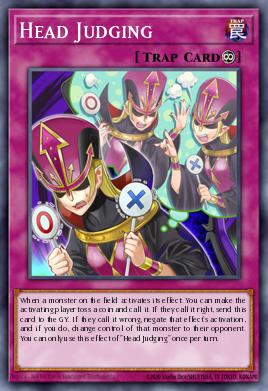 Head Judging Yu-Gi-Oh card