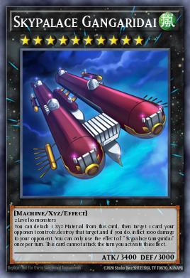 Skypalace Gangaridai Yu-Gi-Oh card
