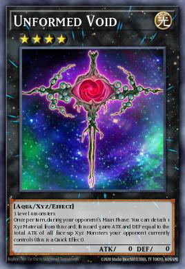 Unformed Void Yu-Gi-Oh card