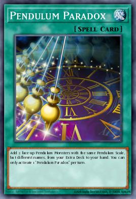 Pendulum Paradox Yu-Gi-Oh card