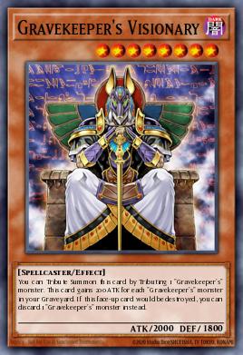 Gravekeeper's Visionary Yu-Gi-Oh card