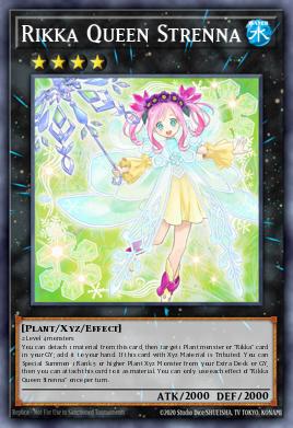 Rikka Queen Strenna Yu-Gi-Oh card