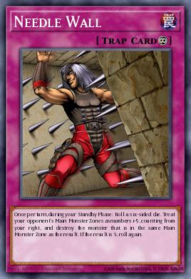 Needle Wall Yu-Gi-Oh card