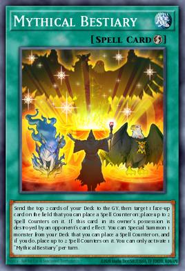 Mythical Bestiary Yu-Gi-Oh card