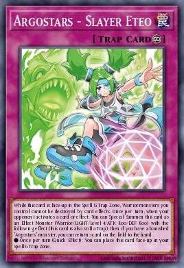 Argostars - Slayer Eteo Yu-Gi-Oh card