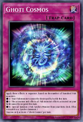 Ghoti Cosmos Yu-Gi-Oh card