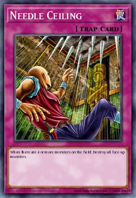 Needle Ceiling Yu-Gi-Oh card