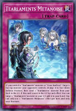 Tearlaments Metanoise Yu-Gi-Oh card