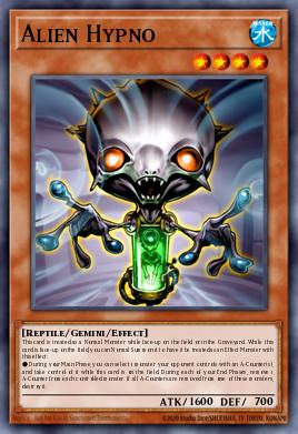 Alien Hypno Yu-Gi-Oh card