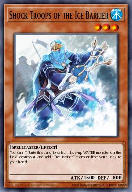 Shock Troops of the Ice Barrier Yu-Gi-Oh card