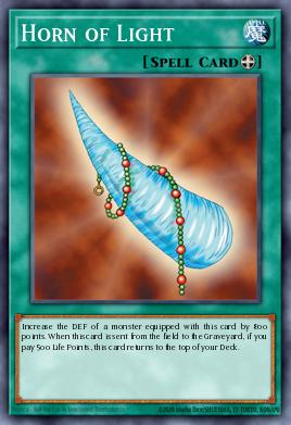 Horn of Light Yu-Gi-Oh card