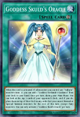 Goddess Skuld's Oracle Yu-Gi-Oh card