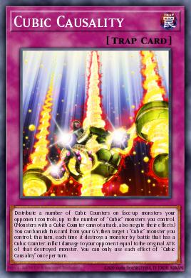 Cubic Causality Yu-Gi-Oh card