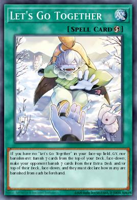 Let's Go Together Yu-Gi-Oh card