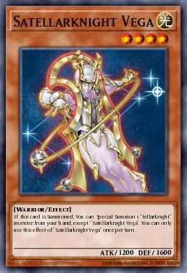 Satellarknight Vega Yu-Gi-Oh card