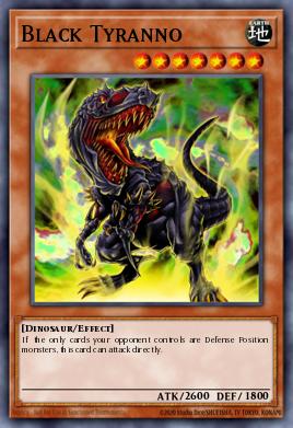 Black Tyranno Yu-Gi-Oh card