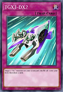 TGX3-DX2 Yu-Gi-Oh card