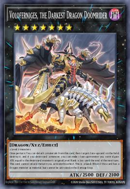 Voloferniges, the Darkest Dragon Doomrider Yu-Gi-Oh card