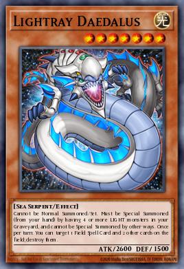 Lightray Daedalus Yu-Gi-Oh card