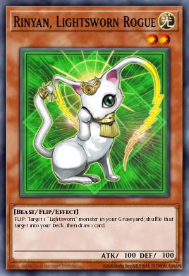 Rinyan, Lightsworn Rogue Yu-Gi-Oh card