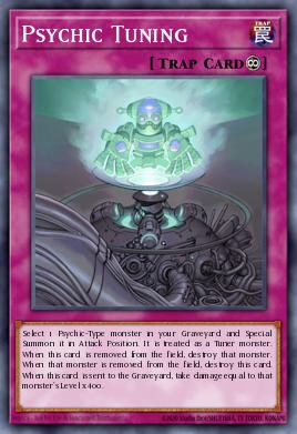 Psychic Tuning Yu-Gi-Oh card