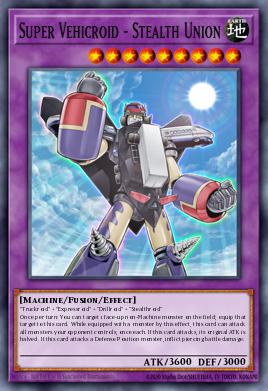 Super Vehicroid - Stealth Union Yu-Gi-Oh card