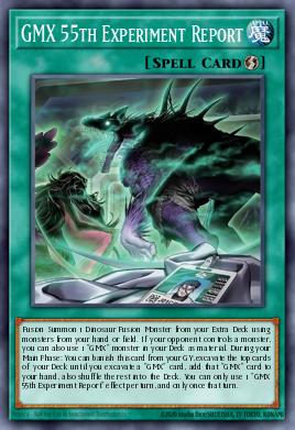 GMX 55th Experiment Report Yu-Gi-Oh card