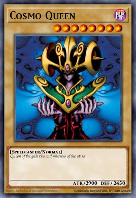 Cosmo Queen Yu-Gi-Oh card