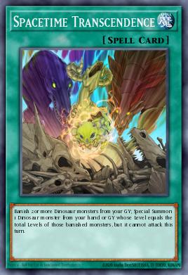 Spacetime Transcendence Yu-Gi-Oh card