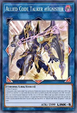 Allied Code Talker @Ignister Yu-Gi-Oh card