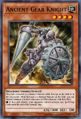Ancient Gear Knight Yu-Gi-Oh card