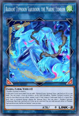 Radiant Typhoon Varuroon, the Marine Eidolon Yu-Gi-Oh card