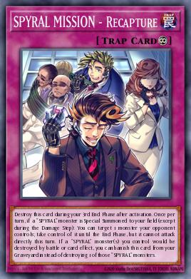 SPYRAL MISSION - Recapture Yu-Gi-Oh card