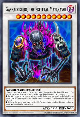 Gashadokuro, the Skeletal Mayakashi Yu-Gi-Oh card