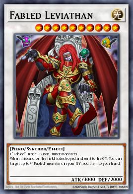 Fabled Leviathan Yu-Gi-Oh card