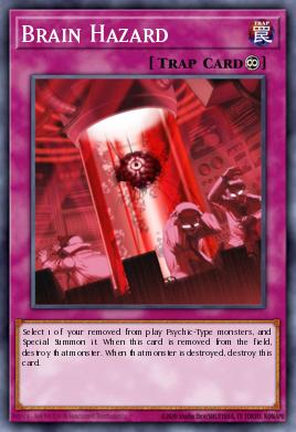 Brain Hazard Yu-Gi-Oh card