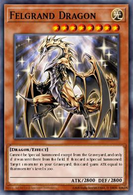 Felgrand Dragon Yu-Gi-Oh card