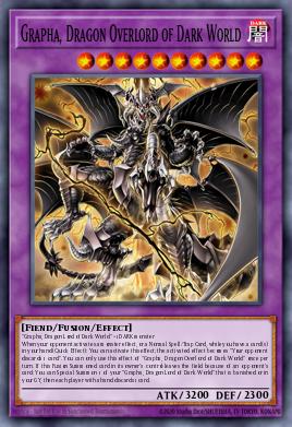 Grapha, Dragon Overlord of Dark World Yu-Gi-Oh card