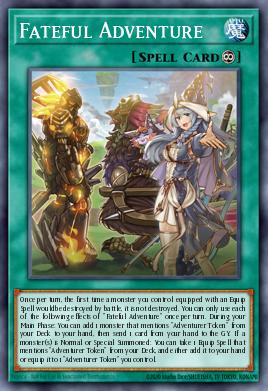 Fateful Adventure Yu-Gi-Oh card