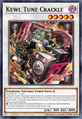 Kewl Tune Crackle Yu-Gi-Oh card