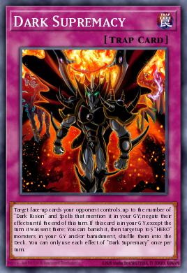 Dark Supremacy Yu-Gi-Oh card