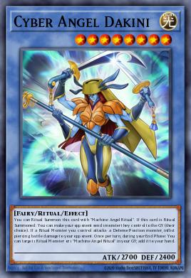 Cyber Angel Dakini Yu-Gi-Oh card