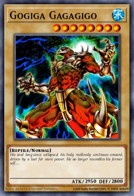 Gogiga Gagagigo Yu-Gi-Oh card